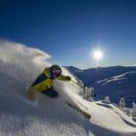 Skier at Whistler by Eric Berger